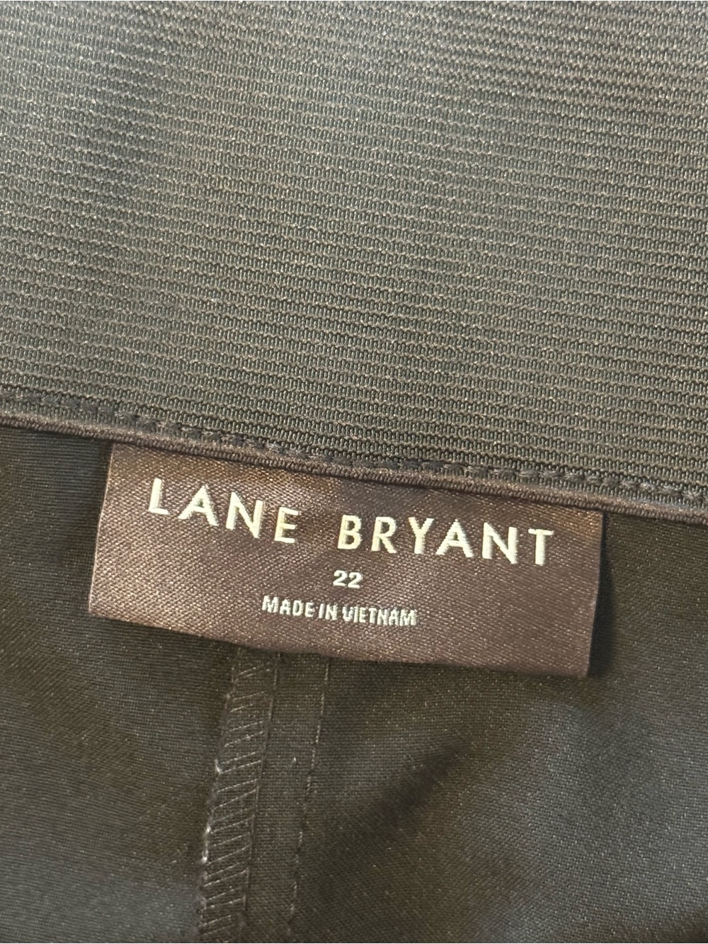 Lane Bryant Black Wide Leg Dress Pants Sz 22 - Picture 3 of 4